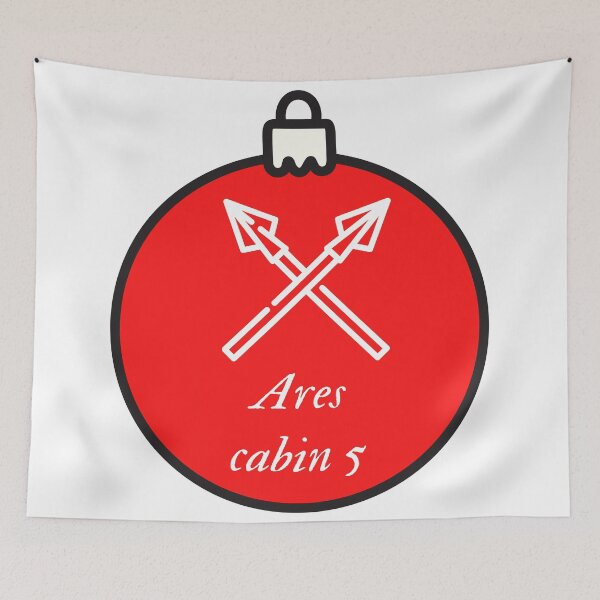 Item preview, Cabin 5 Ares ornament designed and sold by broadwaygirl142.