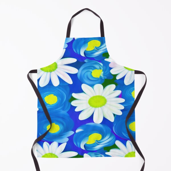 Item preview, Patch of Daisy and Blue Button Flowers Green Patch of Ground for Background ra designed and sold by deniselynnimage.