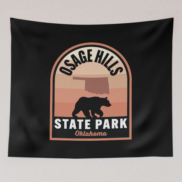 Item preview, Osage Hills State Park OK Bear designed and sold by HalpinDesign.