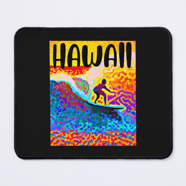 Item preview, VINTAGE HAWAII SURFING LABEL designed and sold by starfishstuff.