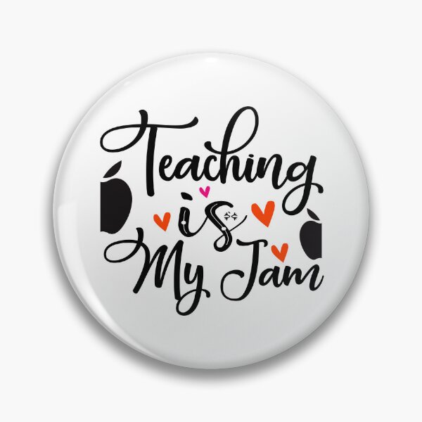 Item preview, TEACHING IS MY JAM designed and sold by SticerOcean.