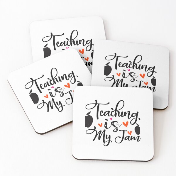 Item preview, TEACHING IS MY JAM designed and sold by SticerOcean.