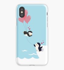 Penguin Love iPhone Case