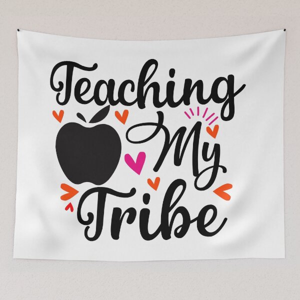 Item preview, TEACHING MY TRIBE designed and sold by SticerOcean.
