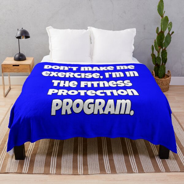 Item preview, Funny Sarcastic Humor Don’t Make Me Exercise designed and sold by fantasticdesign.
