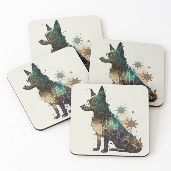 Item preview, Steampunk Animals - Mechanical Dogs #17 designed and sold by MindAsylum.