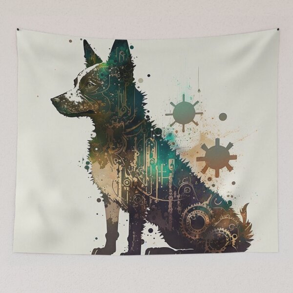 Item preview, Steampunk Animals - Mechanical Dogs #17 designed and sold by MindAsylum.