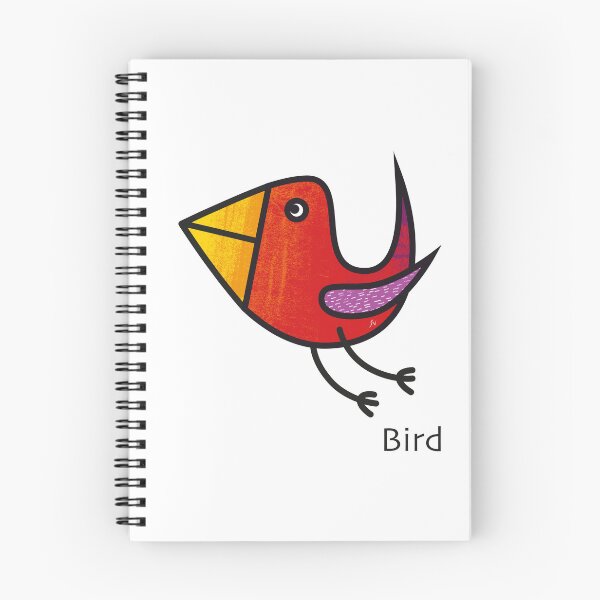 Item preview, Cute bird, colorful bird designed and sold by Silvia Vagheggi.