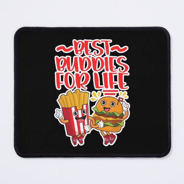 Item preview, Burger and Fries - Best Buddies for Life designed and sold by plushism.