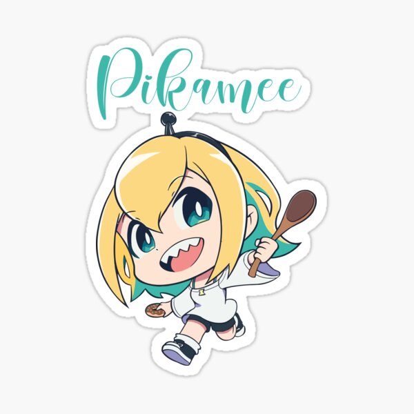 天野ピカミィ - Vtuber Pikamee Amano peeker - VOMS | Sticker