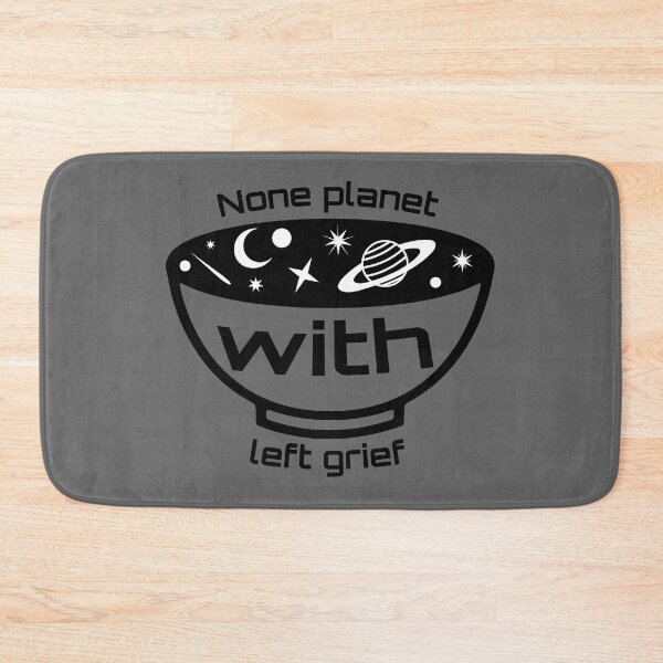 Item preview, None Planet with Left Grief - The Locked Tomb designed and sold by Embyr Rose.