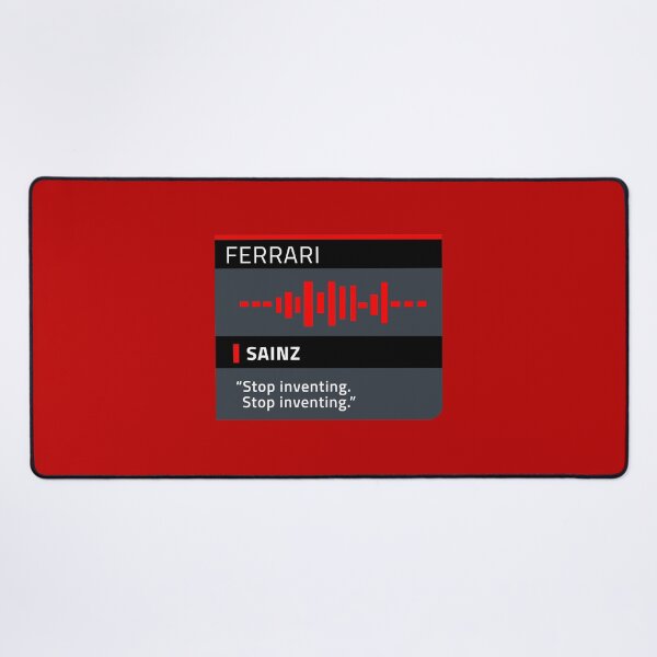 Item preview, Carlos Sainz - Ferrari - Stop Inventing - Radio Message designed and sold by Harley-Jay.