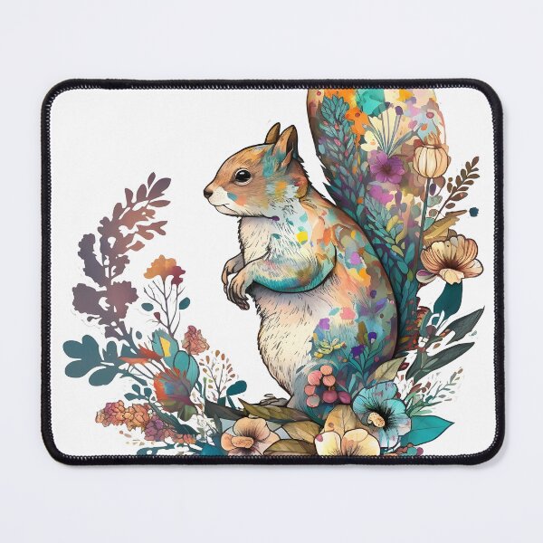 Item preview, Cute Colorful Squirrel designed and sold by lkzart.