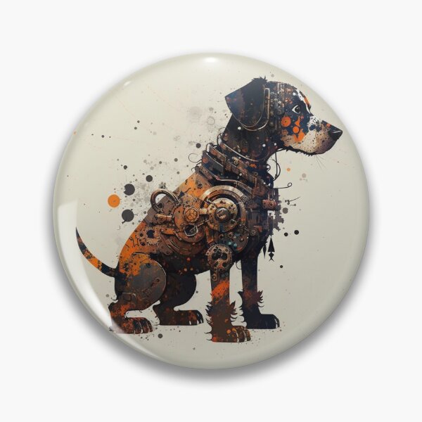 Item preview, Steampunk Animals - Mechanical Dogs #19 designed and sold by MindAsylum.