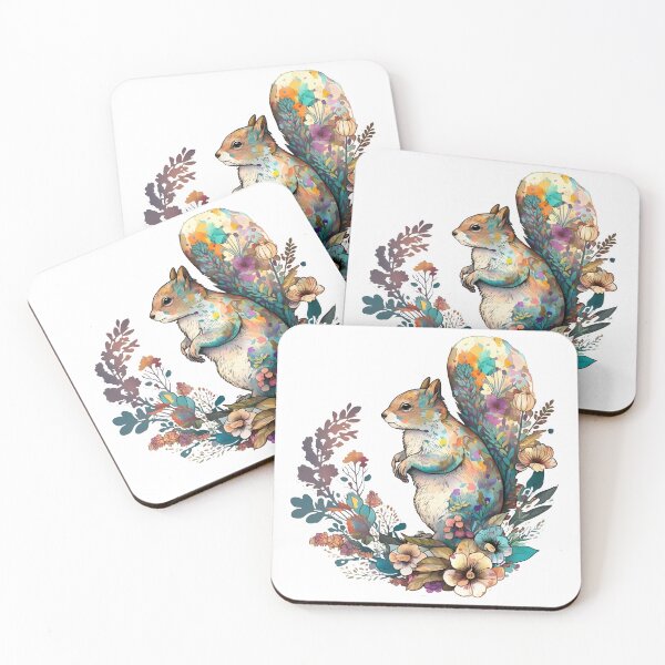 Item preview, Cute Colorful Squirrel designed and sold by lkzart.