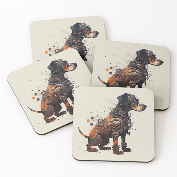 Item preview, Steampunk Animals - Mechanical Dogs #19 designed and sold by MindAsylum.