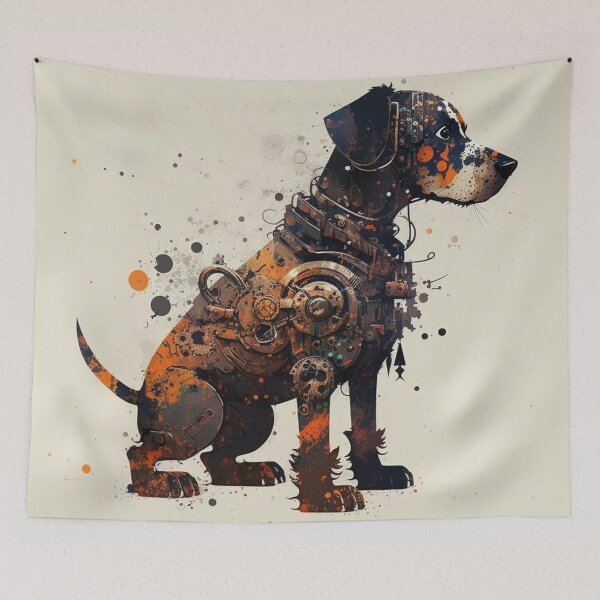 Item preview, Steampunk Animals - Mechanical Dogs #19 designed and sold by MindAsylum.