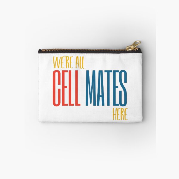 Item preview, Microbiology Pun We're All Cell Mates Here designed and sold by whyitsme.