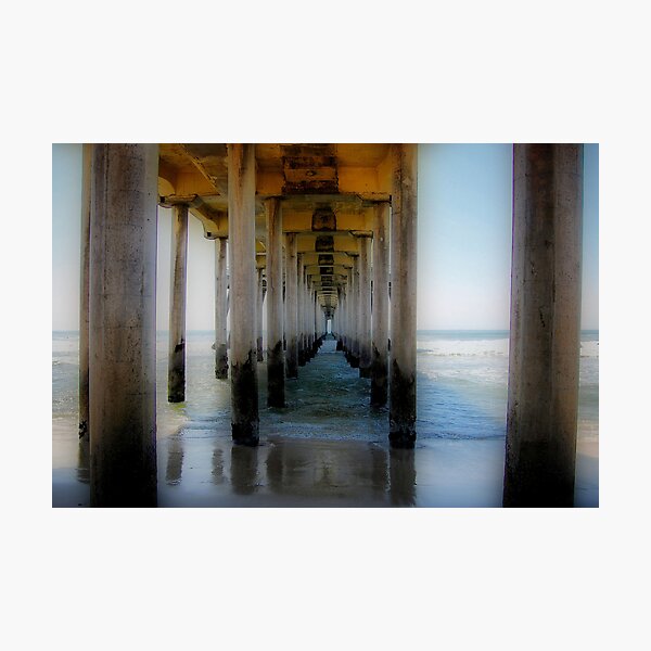 Aperçu de l'œuvre Huntington Beach Pier, Californie créée et vendue par SueAnne.