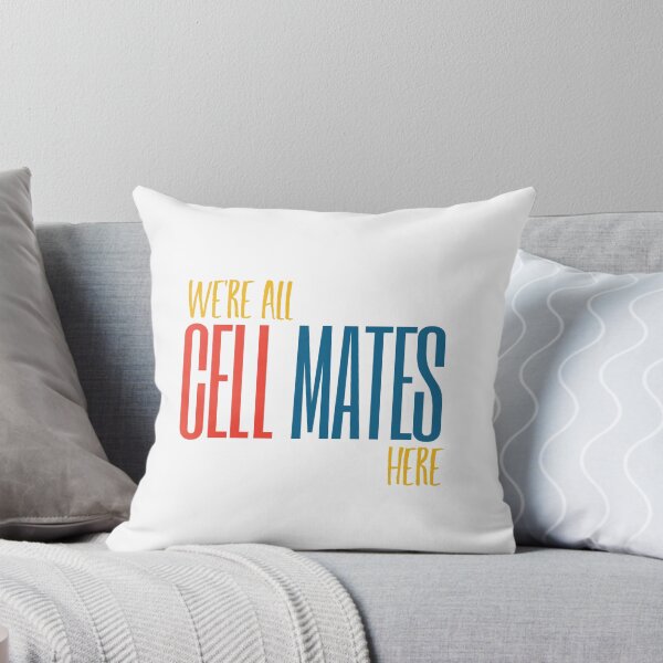 Item preview, Microbiology Pun We're All Cell Mates Here designed and sold by whyitsme.