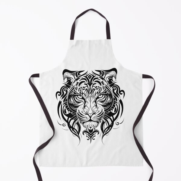 Item preview, Tribal Tiger Head designed and sold by ShadowAndSlate.