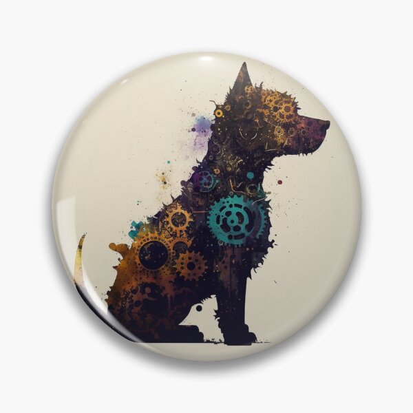 Item preview, Steampunk Animals - Mechanical Dogs #20 designed and sold by MindAsylum.