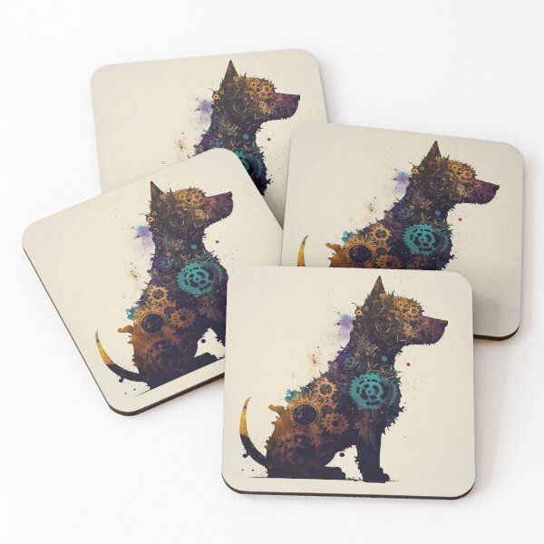 Item preview, Steampunk Animals - Mechanical Dogs #20 designed and sold by MindAsylum.