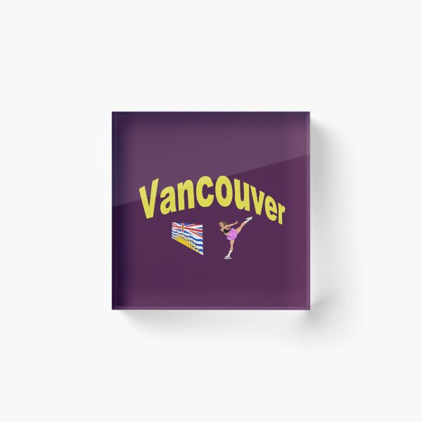 Item preview, Vancouver. Canada Figure Skating abstract design  designed and sold by lobodelnoir.
