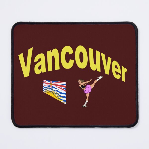 Item preview, Vancouver. Canada Figure Skating abstract design designed and sold by lobodelnoir.