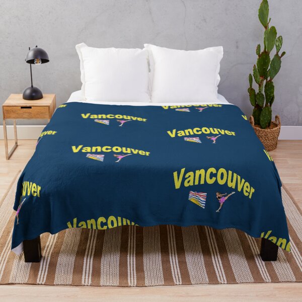 Item preview, Vancouver. Canada Figure Skating abstract design designed and sold by lobodelnoir.