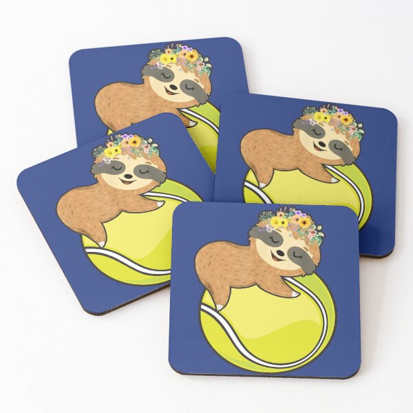 Item preview, Sloth Love Tennis  designed and sold by LizbethStore254.