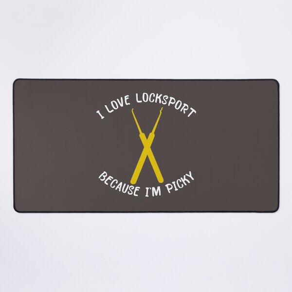 Item preview, I Love Locksport Because I'm Picky T Shirt Mug Phone Case Design designed and sold by RarefiedAir.