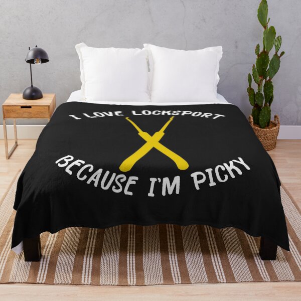 Item preview, I Love Locksport Because I'm Picky T Shirt Mug Phone Case Design designed and sold by RarefiedAir.