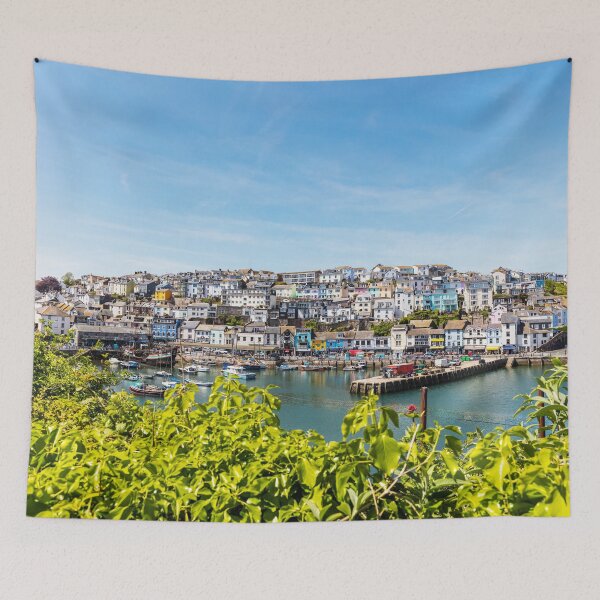 Item preview, Brixham Harbour, Devon, England designed and sold by Paul Thompson Photography.