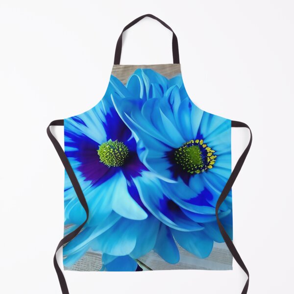 Item preview, Blue Floral Arrangement on White Decorative Table Cloth ra designed and sold by deniselynnimage.