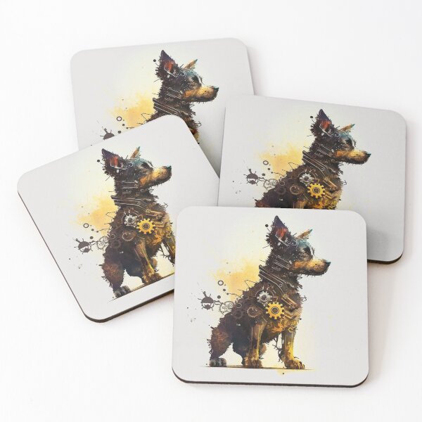 Item preview, Steampunk Animals - Mechanical Dogs #21 designed and sold by MindAsylum.