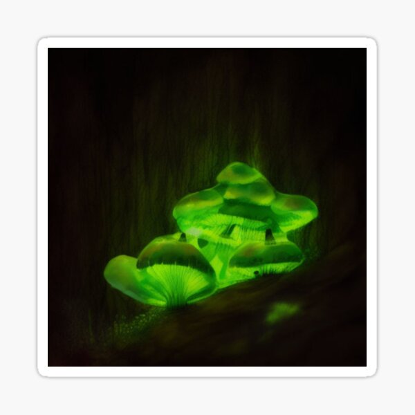 Item preview, Jack O'Lantern Mushrooms  designed and sold by Fungal-Art.