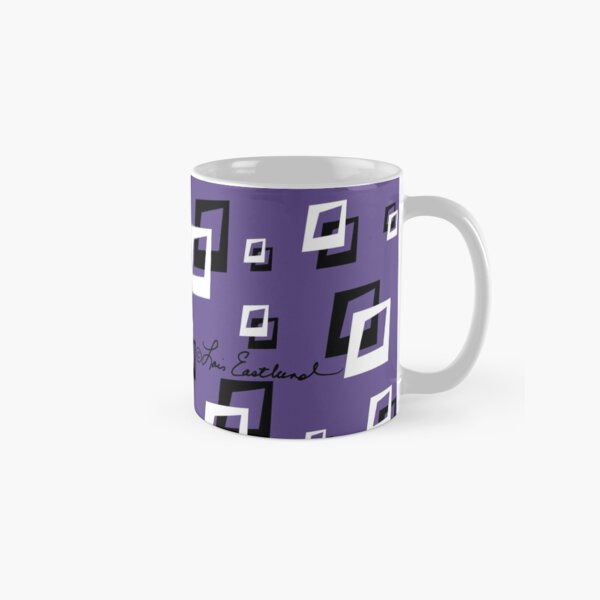 Ultra Violet Squares Classic Mug