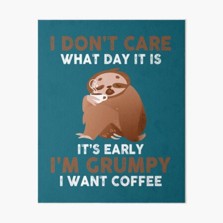 Artikel-Vorschau von Faultier Kaffeetrinken, designt und verkauft von LizbethStore254.