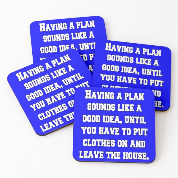 Item preview, Funny Sarcastic Humor Having A Plan Sounds Like A Good Idea designed and sold by fantasticdesign.