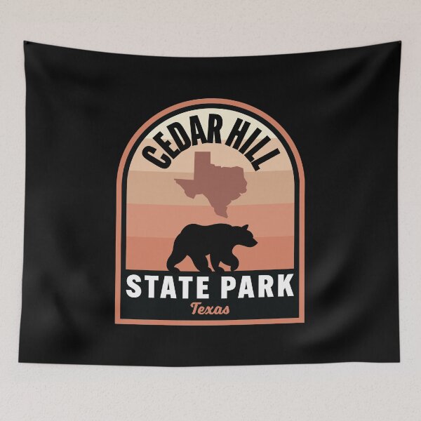 Item preview, Cedar Hill State Park TX Bear designed and sold by HalpinDesign.