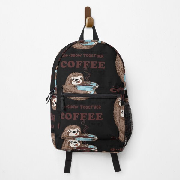 Item preview, Sloth holding a cup of coffee designed and sold by LizbethStore254.