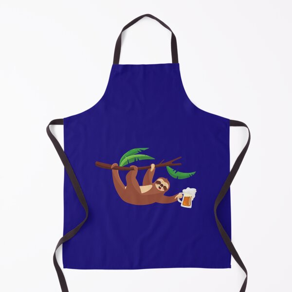 Item preview, Sid the sloth Sloth drinks beer    designed and sold by LizbethStore254.