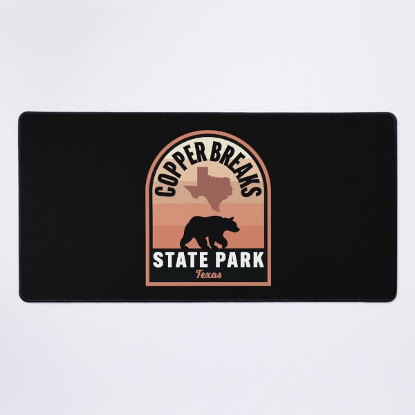 Item preview, Copper Breaks State Park TX Bear designed and sold by HalpinDesign.