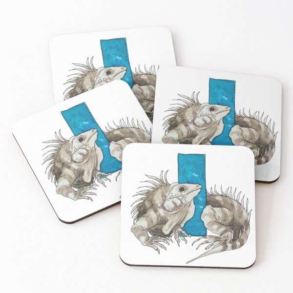 Item preview, I for Iguana designed and sold by immerzdstudio.