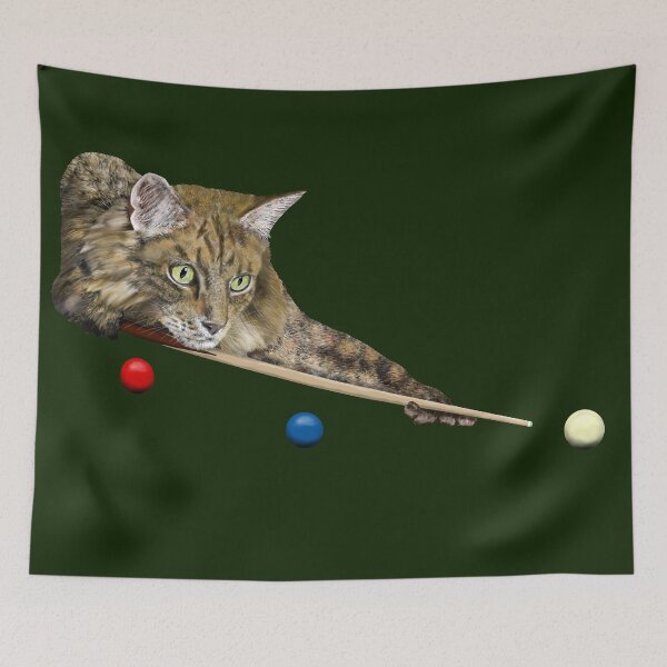 Item preview, POOL AND SNOOKER CAT designed and sold by Danicus666.