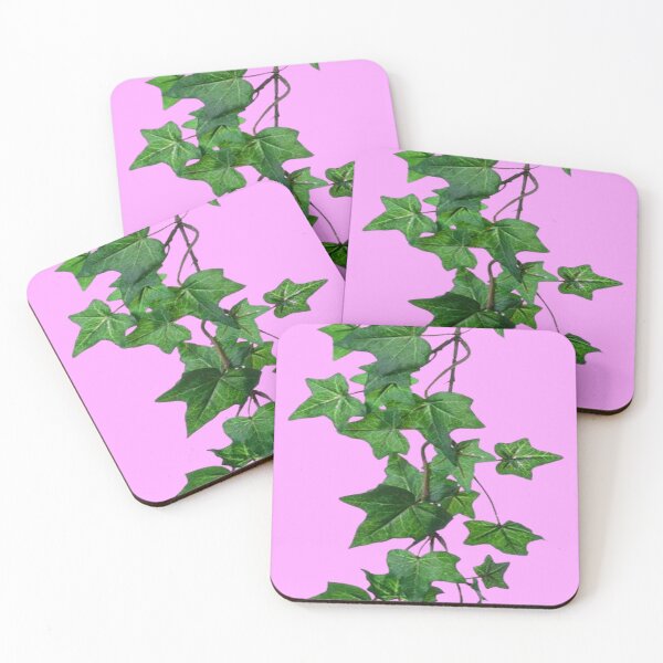 Item preview,  HANGING GREEN IVY PINK ART designed and sold by sharlesart.