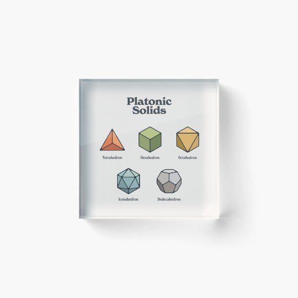 Item preview, Platonic Solids designed and sold by souloff.