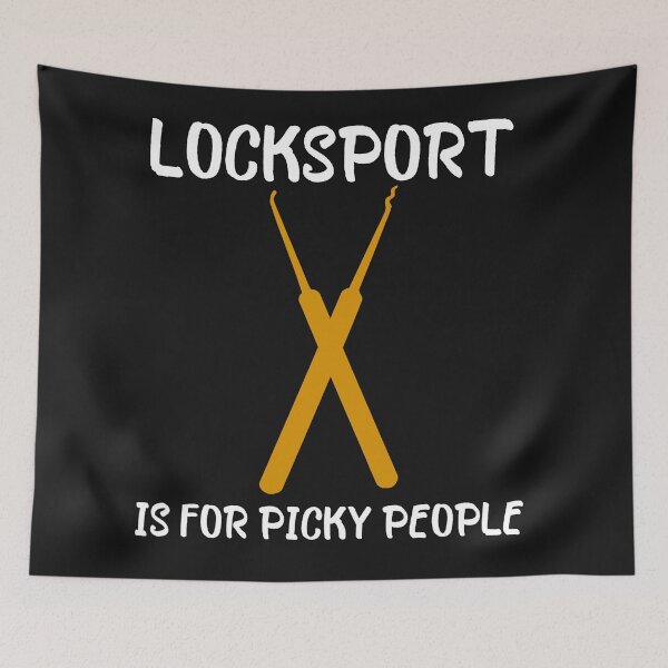 Item preview, Locksport Is For Picky People T Shirt  designed and sold by RarefiedAir.