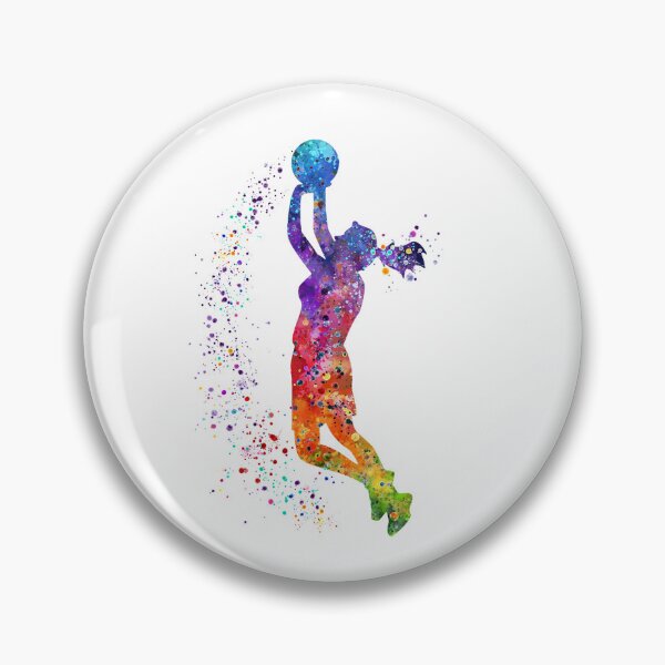 Item preview, Girl Basketball Player Shooting designed and sold by LotusGifts.